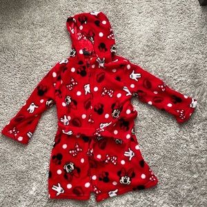 Girls Minnie Mouse Robe
